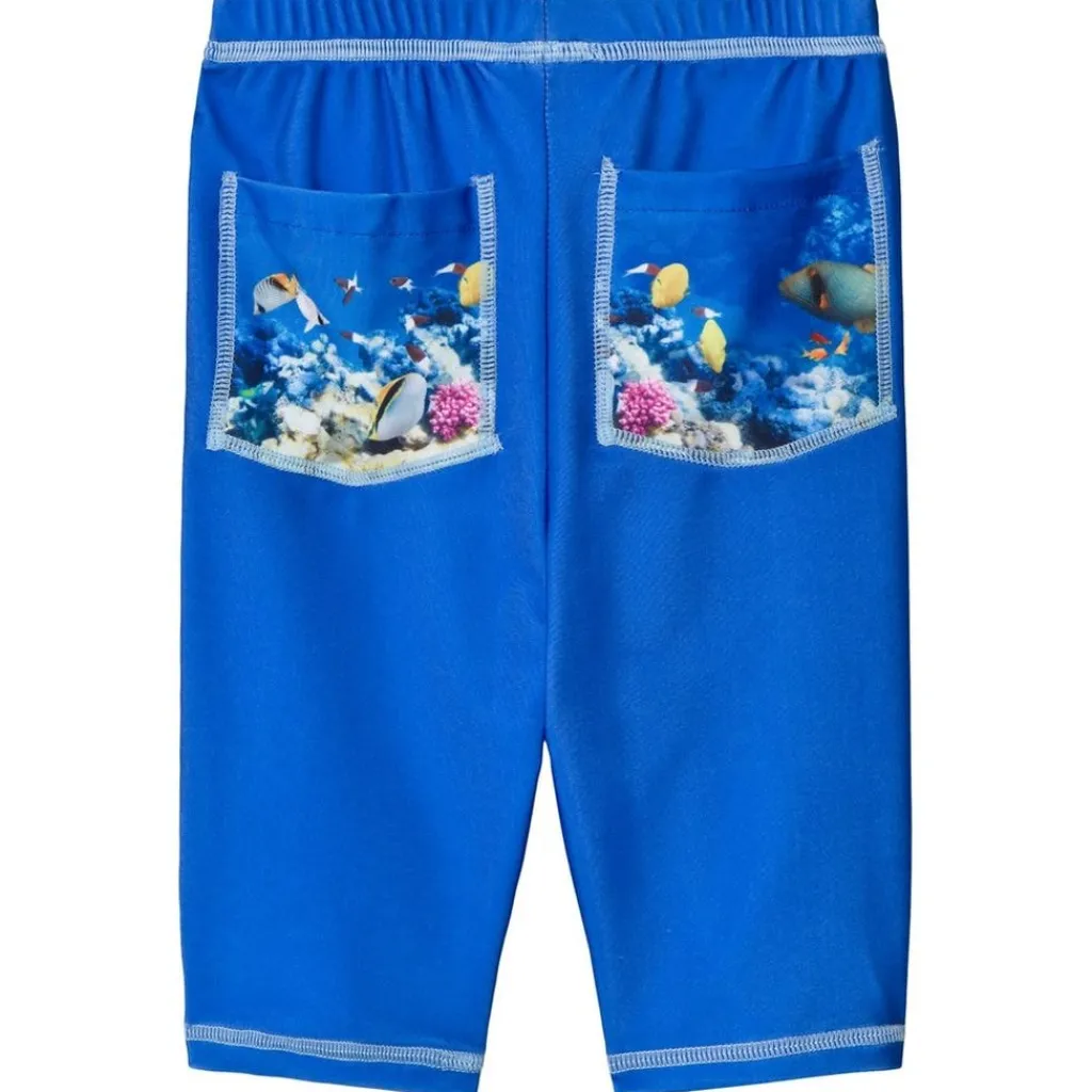 Online Coral Reef Badbyxor Blå Barn Uv-Kläder & Badkläder
