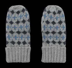 New Cotta Jacquard-vantar Grey Melange Barn Accessoarer