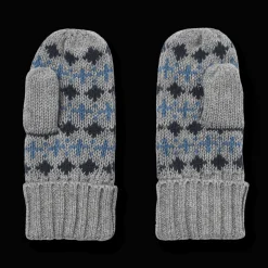 New Cotta Jacquard-vantar Grey Melange Barn Accessoarer