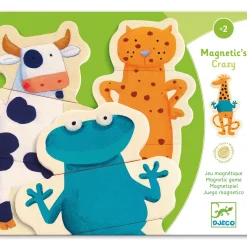 Hot Crazy Magnetiskt Djurpussel Multi Spel & Pussel