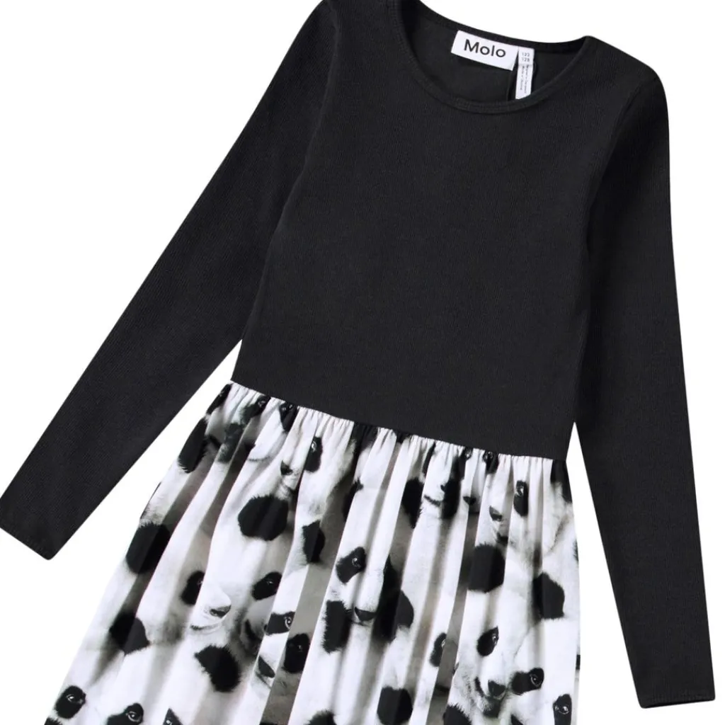 Hot Credence Long-Sleeved Dress Giant Panda Barn Klänningar & Kjolar