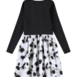 Hot Credence Long-Sleeved Dress Giant Panda Barn Klänningar & Kjolar
