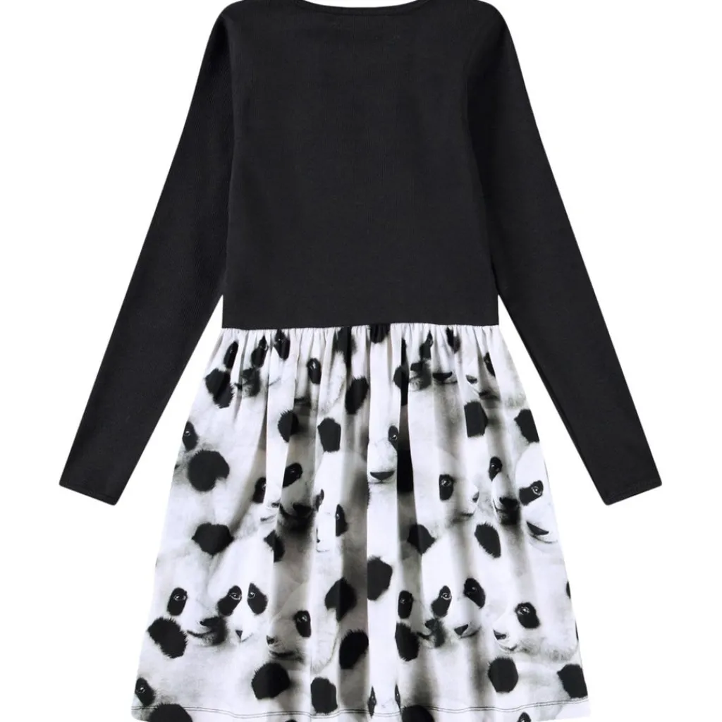 Hot Credence Long-Sleeved Dress Giant Panda Barn Klänningar & Kjolar