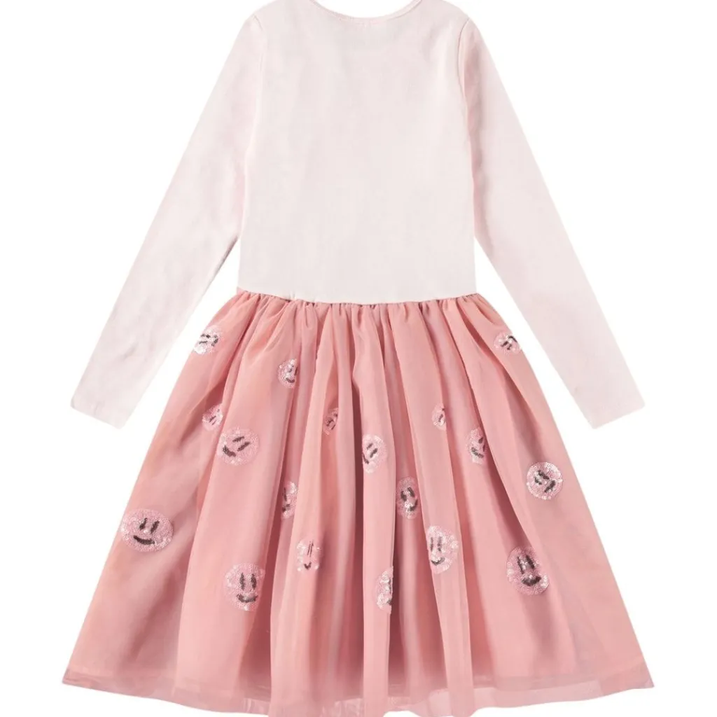 Hot Cyrus Long-Sleeved Dress Charlotte Pink Barn Klänningar & Kjolar