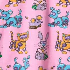 Hot Dabinett With Robot Pets Leggings Pink Lilac Barn Byxor & Shorts