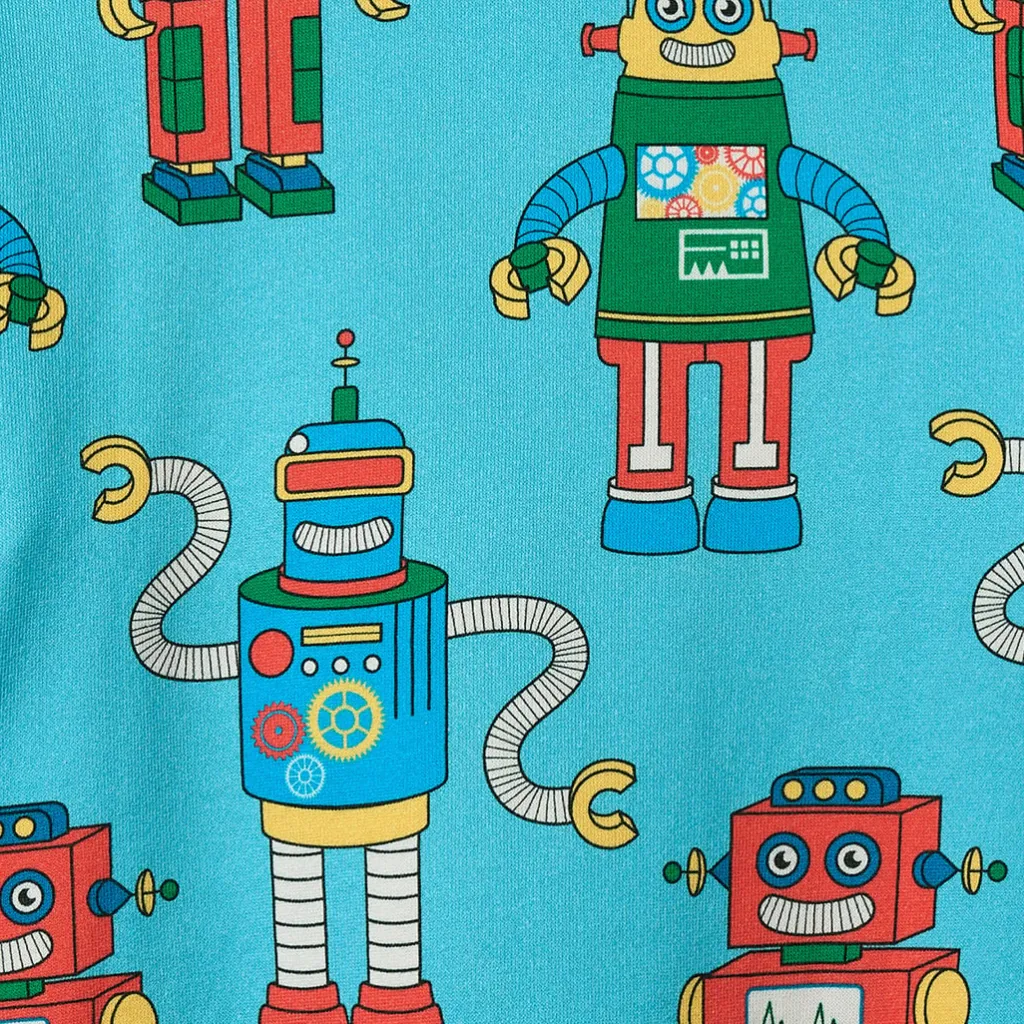 Dayton With Robots Sweatshirt Petit Four Barn Tröjor & Toppar