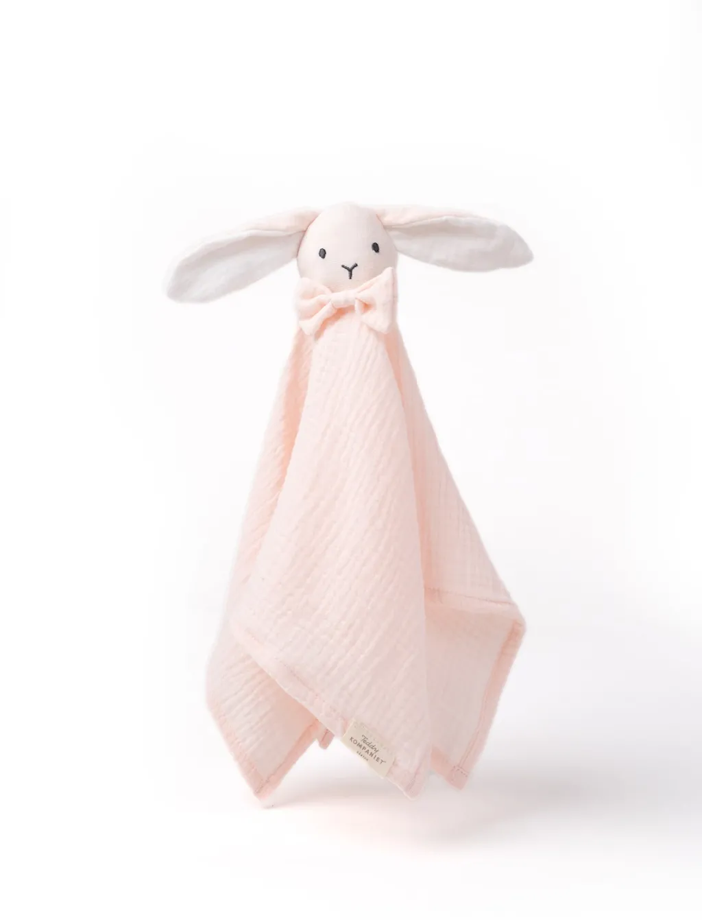 Diinglisar Muslin Snuttefilt Kanin Baby Pink Babyleksaker