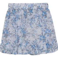 Sale Dobby Blommig Kjol Xenon Blue Barn Klänningar & Kjolar