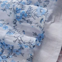 Sale Dobby Blommig Kjol Xenon Blue Barn Klänningar & Kjolar