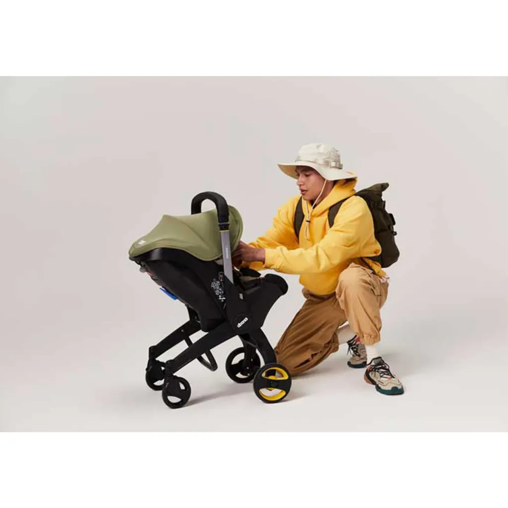 Sale i Babyskydd Desert Green Barn Bilbarnstolar