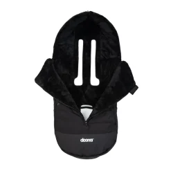 Outlet +,i, X Åkpåse Black Barn Barnvagnstillbehör