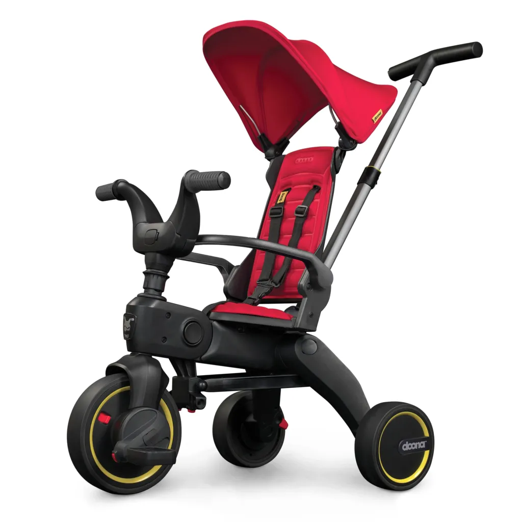 Online Liki S1 Trehjuling Flame Red Barn Barnvagnar