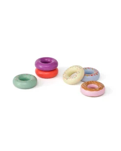 Outlet Doughnuts I Trä Multi/ Pink Låtsaslek & Rollek
