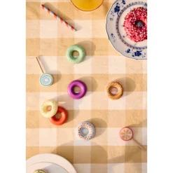 Outlet Doughnuts I Trä Multi/ Pink Låtsaslek & Rollek