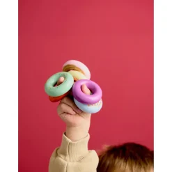 Outlet Doughnuts I Trä Multi/ Pink Låtsaslek & Rollek