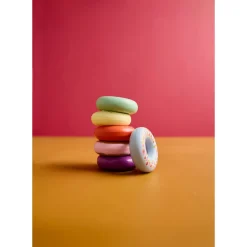 Outlet Doughnuts I Trä Multi/ Pink Låtsaslek & Rollek