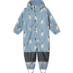 Douglas Fodrad Regnoverall Dove Blue Dalmatian Overaller