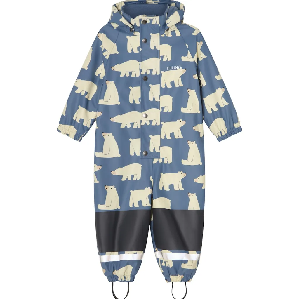 Hot Douglas Fodrad Regnoverall Polar Bear Overaller