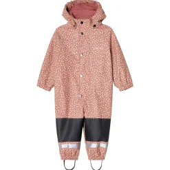 New Douglas Fodrad Regnoverall Desert Pink Flower Overaller