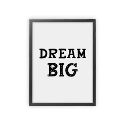 Outlet Dream Big Poster Barn Barnrumsaccessoarer