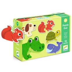 Outlet Duo Djurpussel Multi Spel & Pussel