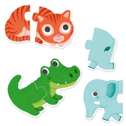 Outlet Duo Djurpussel Multi Spel & Pussel