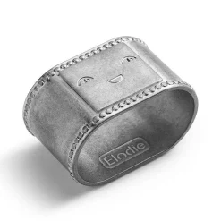 Best EAT Servettring Antique Silver Äta & Dricka