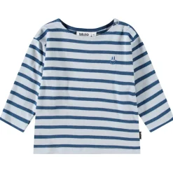 Sale Edarko Long-Sleeved T-Shirt Lagoa Stripe Barn Tröjor & Toppar