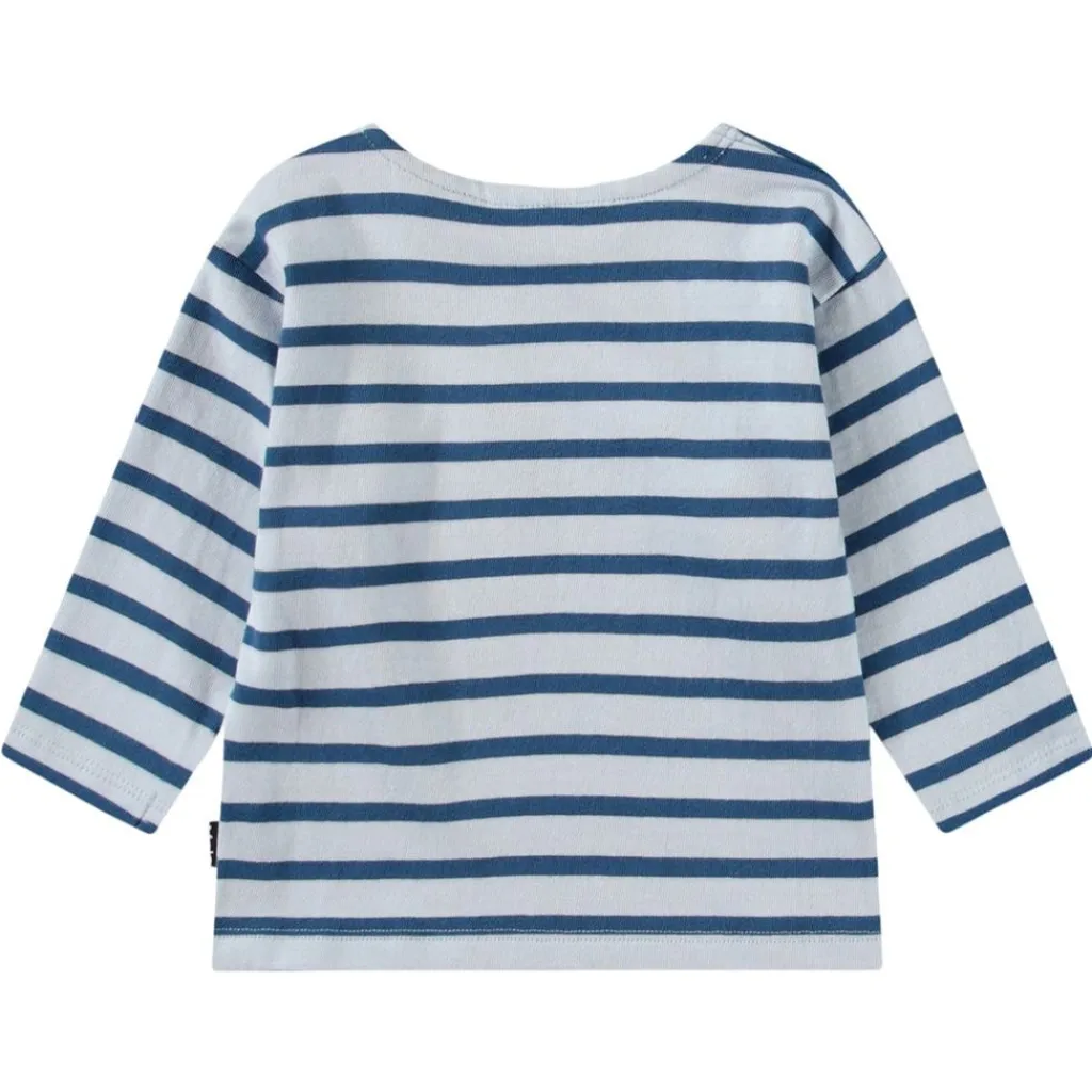 Sale Edarko Long-Sleeved T-Shirt Lagoa Stripe Barn Tröjor & Toppar