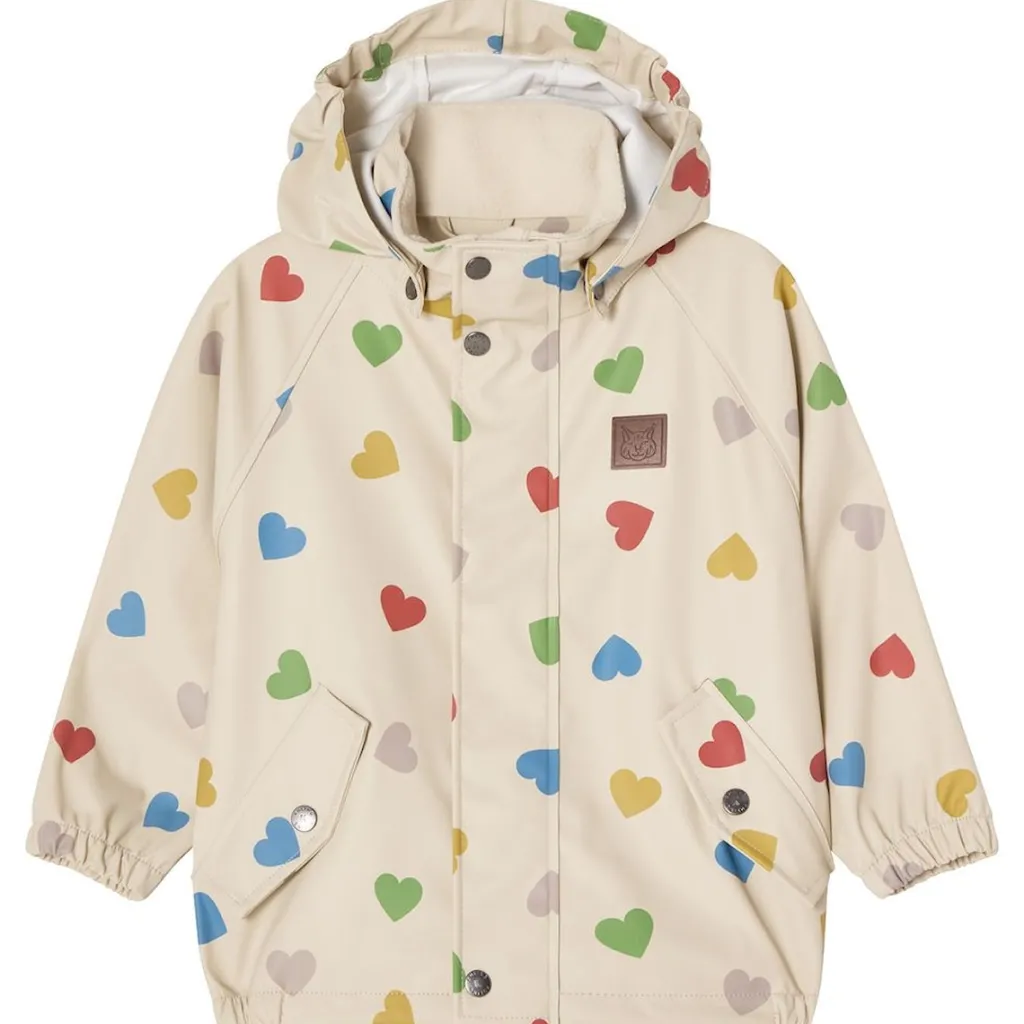 Best Edinburgh Regnjacka Rainbow Hearts Jackor & Kappor