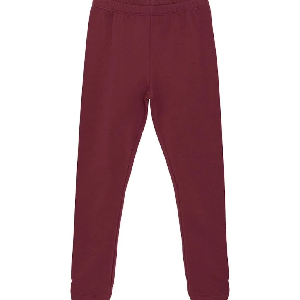 New Elastiska Leggings Tawny Port Barn Byxor & Shorts