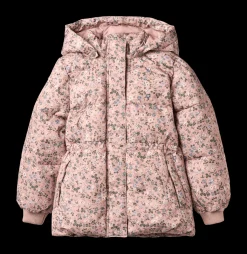 Online Eli Vadderad Jacka Rose Powder Flowers Jackor & Kappor