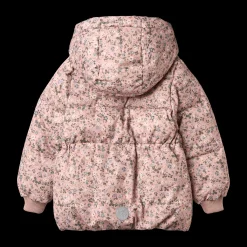 Online Eli Vadderad Jacka Rose Powder Flowers Jackor & Kappor