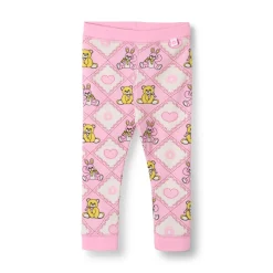 Sale Elstar Leggings För Baby Med Nallebjörnar Rosa Lace Barn Byxor & Shorts