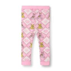 Sale Elstar Leggings För Baby Med Nallebjörnar Rosa Lace Barn Byxor & Shorts