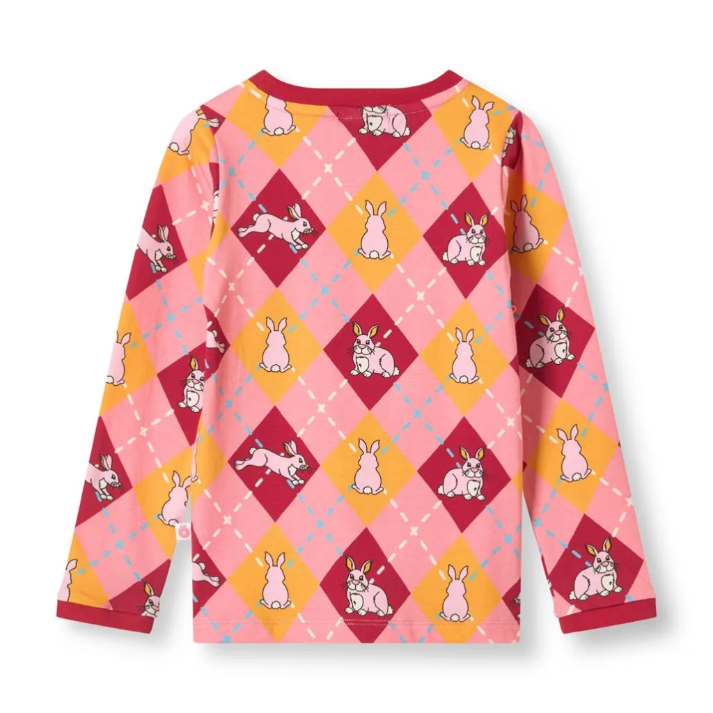 Elstar Långärmad Topp Med Kaniner Rosa Galah Barn Tröjor & Toppar