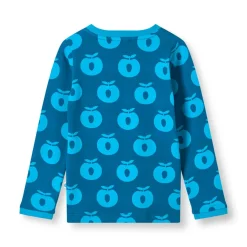 Discount Elstar Långärmad Topp Med Äpplen Blå Vivid Blue Barn Tröjor & Toppar