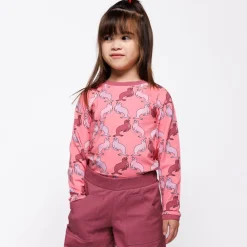 New Elstar Långärmad Topp Med Sjölejon Rosa Mauve Rose Barn Tröjor & Toppar