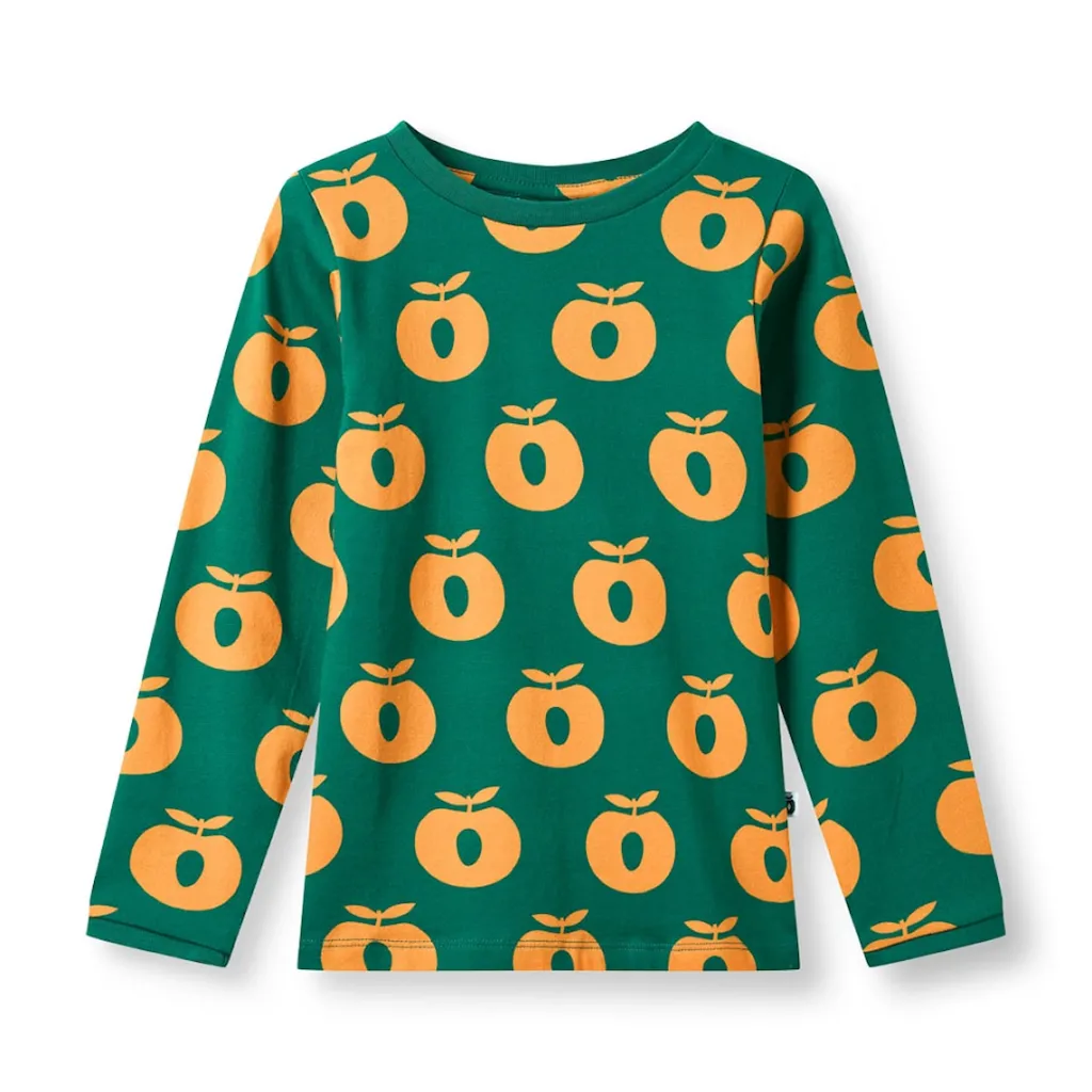 Best Elstar Long-Sleeved Top with Apples Cedar tree Barn Tröjor & Toppar