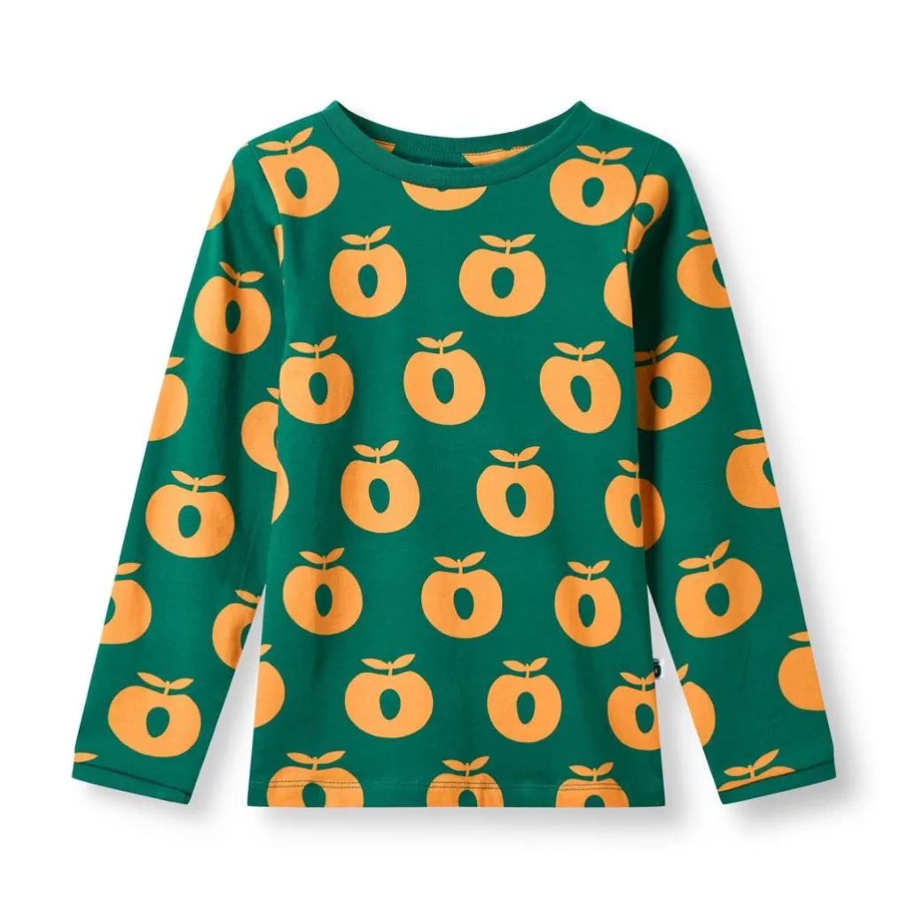 Best Elstar Long-Sleeved Top with Apples Cedar tree Barn Tröjor & Toppar