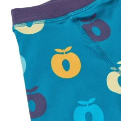 Sale Elstar Underwear Set with Apples Solid blue Barn Underkläder