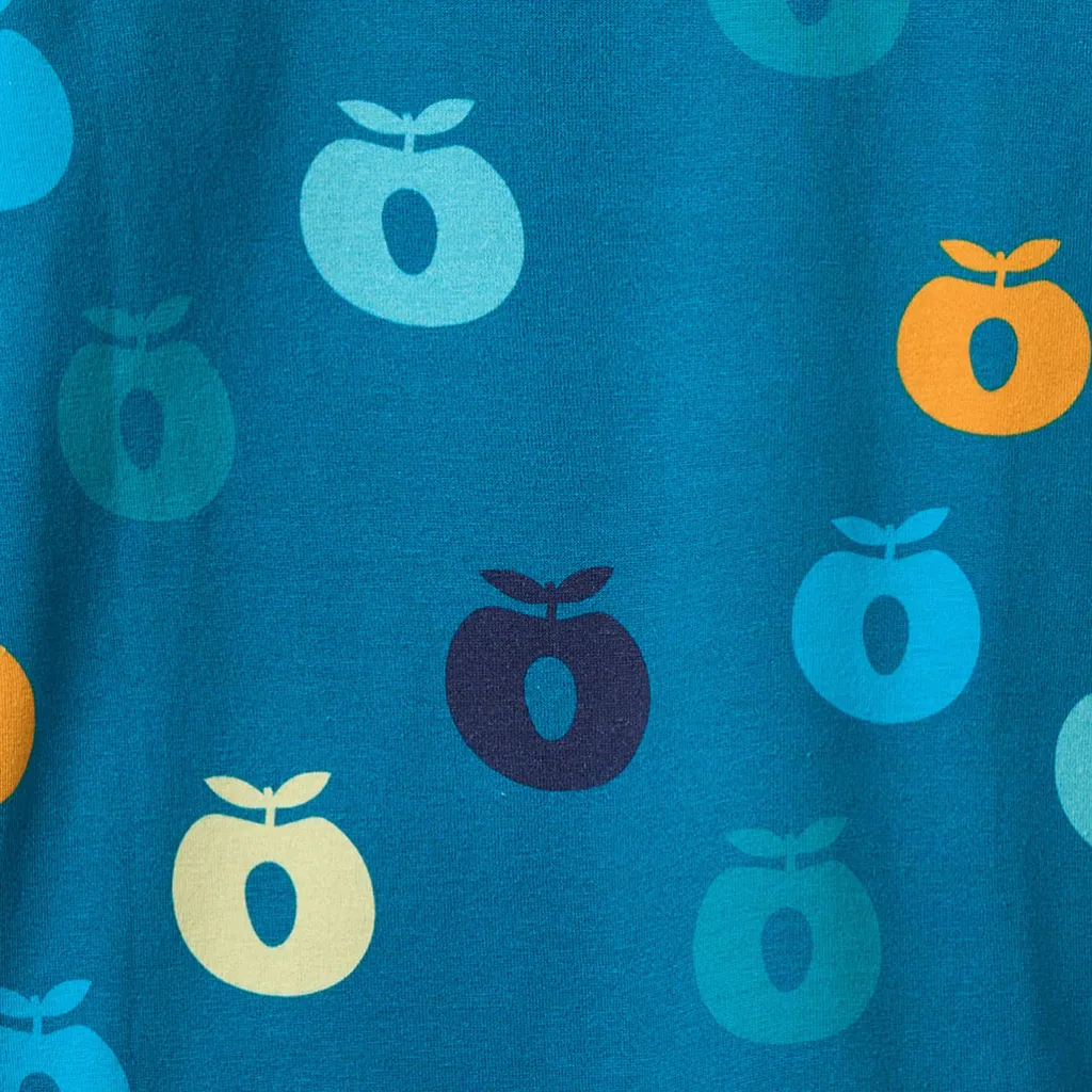 Sale Elstar Underwear Set with Apples Solid blue Barn Underkläder