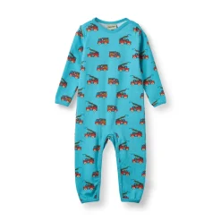 Hot Elstar With Fire Truck Babykostymer Petit Four Barn Bodys & Bodysuits