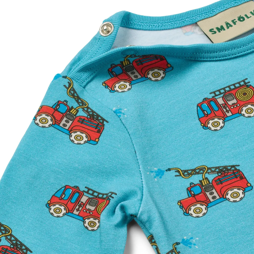 Hot Elstar With Fire Truck Babykostymer Petit Four Barn Bodys & Bodysuits