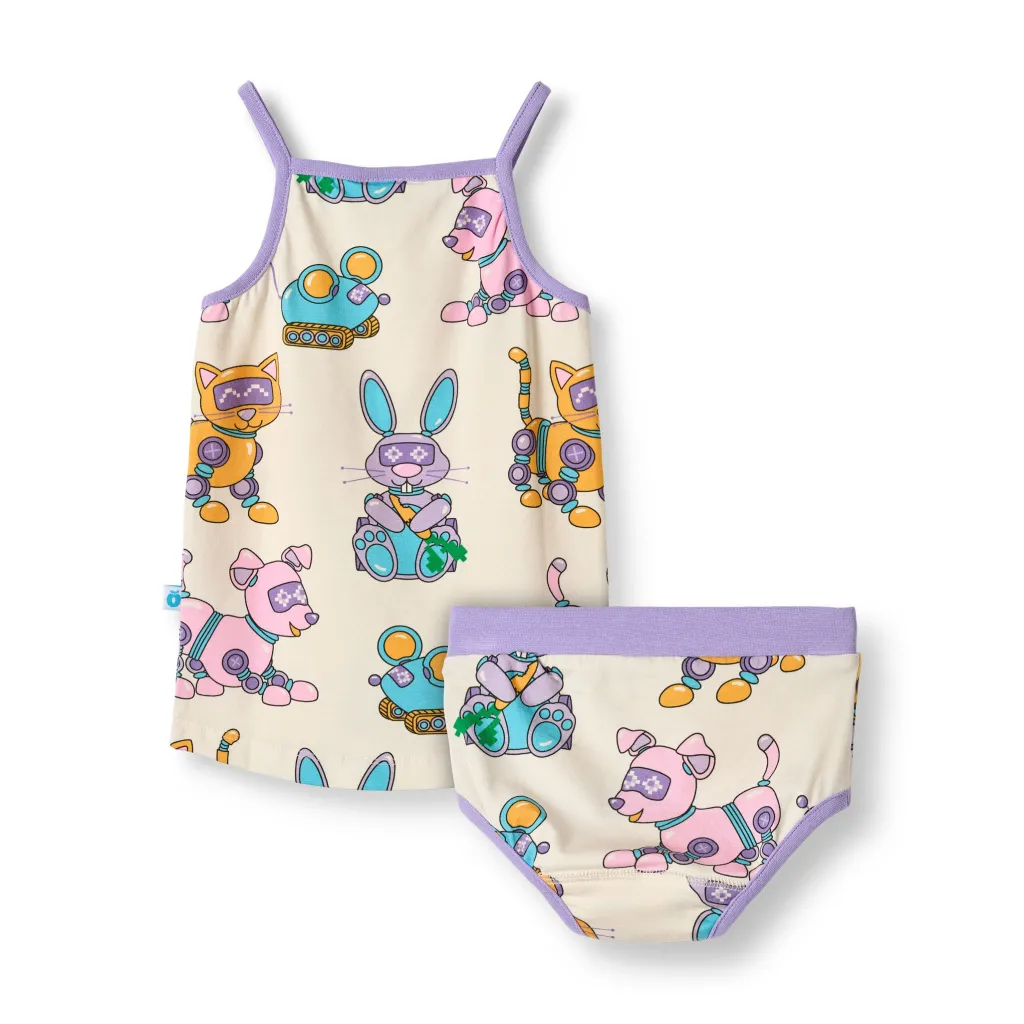 Clearance Elstar With Robot Pets Underkläder Set Vanilla Barn Underkläder