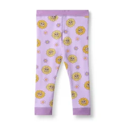 Discount Elstar With Sunflowers Baby Leggings Heather Purple Barn Byxor & Shorts