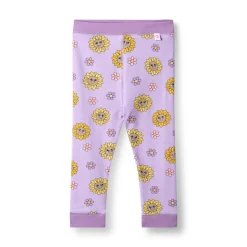 Discount Elstar With Sunflowers Baby Leggings Heather Purple Barn Byxor & Shorts
