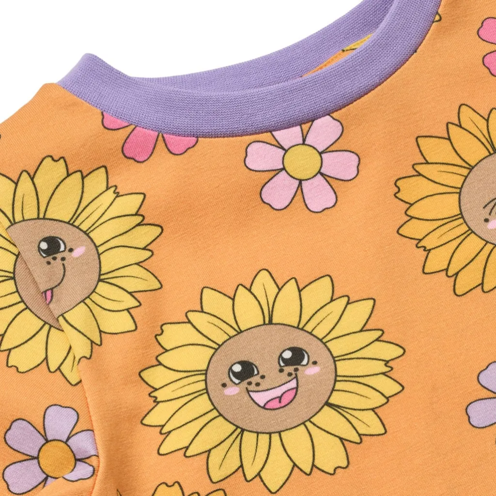 Sale Elstar With Sunflowers Långärmad T-shirt Tangerine Barn Tröjor & Toppar