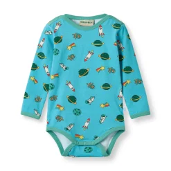 Outlet Elstar With The Universe Långärmad Baby Body Petit Four Barn Bodys & Bodysuits