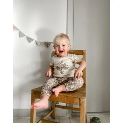 Outlet Elsy GOTS Blommiga Babybyxor Wildflowers Barn Byxor & Shorts